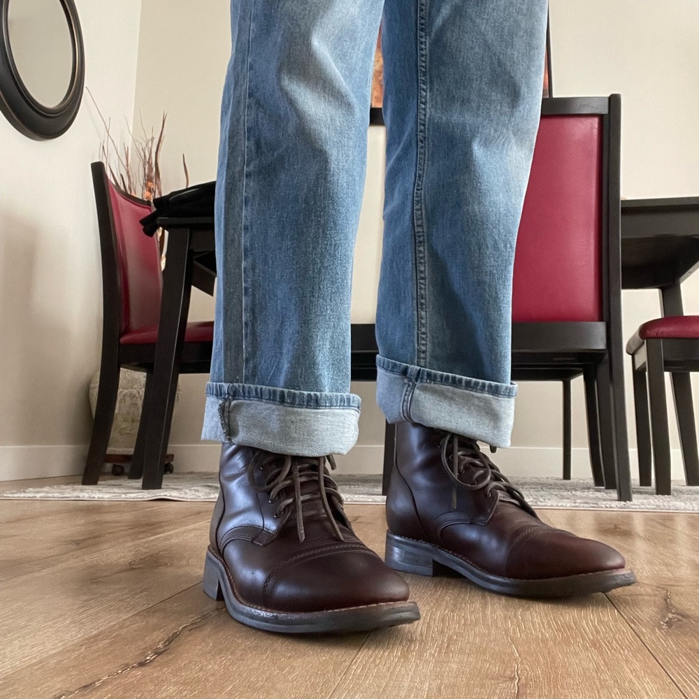 Thursday Boot Company Brown Leather Boots Classic Design